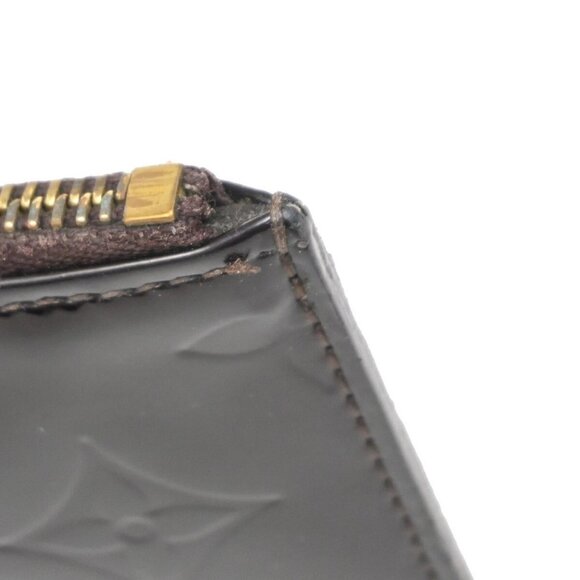 LOUIS VUITTON Pochette Cles Coin Wallet Monogram Vernis Red M93518 01FB770 - Picture 8 of 15